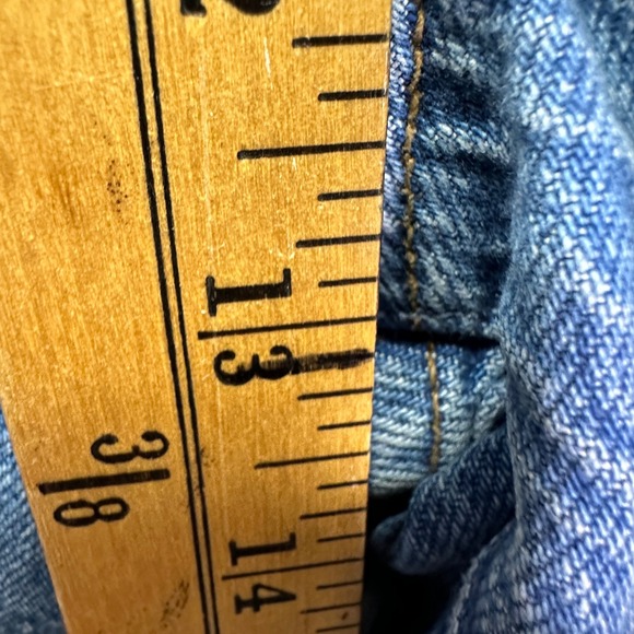 Reformation Jeans Val 90s Mid Rise Straight Leg Jeans Size 32 Colorado Wash - Picture 8 of 8